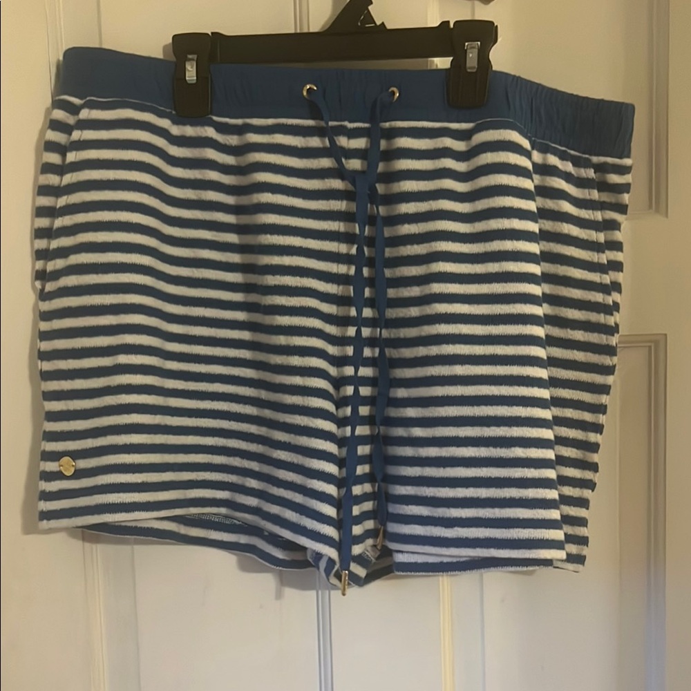 Lilly Pulitzer Striped Blue and White women's Shorts